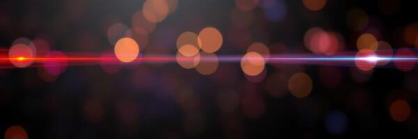 Colorful bokeh lights create a vibrant and festive atmosphere during a nighttime celebration photo