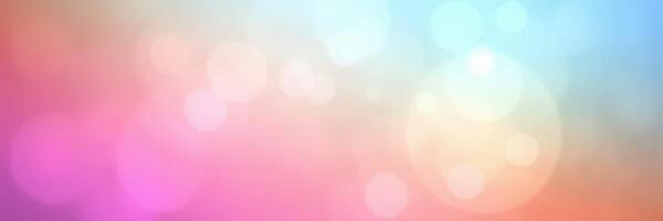 Colorful abstract background with soft bokeh effect creating a dreamlike atmosphere for creative projects photo