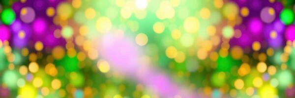 Colorful bokeh lights create a festive atmosphere for celebrations and events in a vibrant setting photo