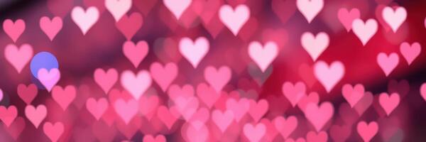 Colorful hearts create a festive atmosphere for romantic celebrations and special occasions photo