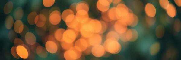 Beautiful bokeh lights create a warm and inviting atmosphere at an evening celebration or gathering photo