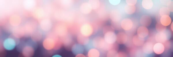 Softly blurred lights create a dreamy atmosphere perfect for celebrations and events during the evening photo