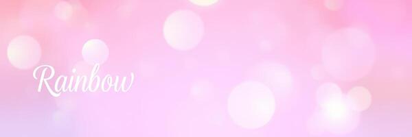 Colorful rainbow background with soft bokeh effect creating a dreamy and serene atmosphere photo