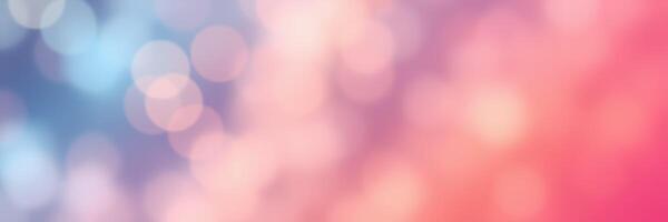 Colorful bokeh background with soft pastel hues creating a dreamy atmosphere for various design applications photo