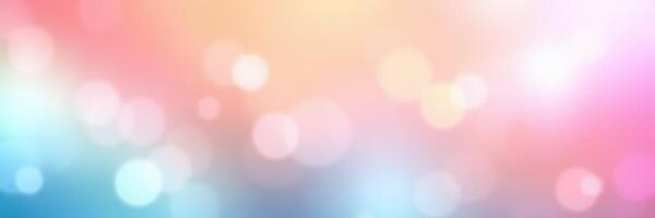 Colorful bokeh background creates an ethereal atmosphere for various design applications or digital content photo