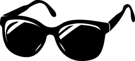 Black Sunglasses Illustration for Fashion and Design Graphics vector