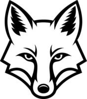 Bold Fox Head Illustration for Logo Design and Branding vector