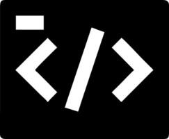Code Symbol for Web Development and Programming Concepts Illustration vector
