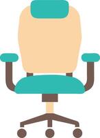 Ergonomic Office Chair Illustration for Workplace and Home Design vector