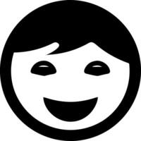 Happy Face Smiley for Emotion Expression and Communication vector