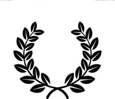 Laurel Wreath Symbol of Victory and Achievement vector