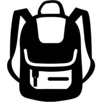 Minimalist Backpack for Travel and Adventure Design vector