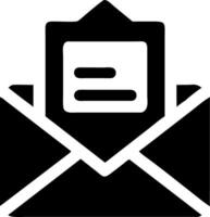Minimalist Email Envelope for Communication and Message Design vector
