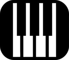 Music Piano Keyboard for Digital and Design Projects vector
