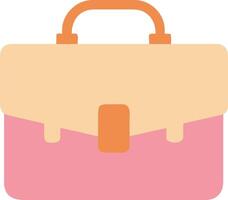 Retro Style Colorful Briefcase Illustration for Work and Business Concepts vector