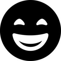 Smiling Face for Emoji Communication and Digital Expressions vector