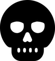 Skull for Halloween and Gothic Designs vector