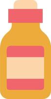 Vibrant Medicine Bottle Healthcare Design Illustration vector