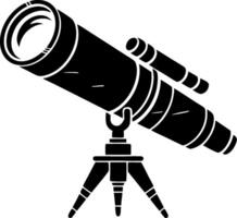 Vintage Telescope Illustration for Astronomy and Science Projects vector