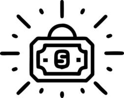 Abstract Digital Vault with Glowing Elements vector