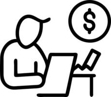 Candid Small Business Financial Planning vector