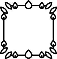 Diwali diya and mandala pattern border frame with copy space symbolizing cultural richness and artistic spirit vector