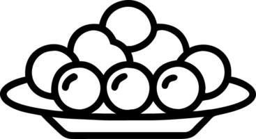Glossy Bhai Dooj background with festive sweets vector
