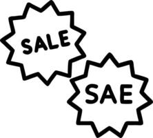 Glossy Clearance Sale Background with Flashing Price Tags vector