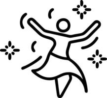 Glossy Festival Dance Performance Background vector