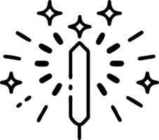 Glossy Festival Lights Background vector