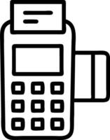 Isolated Price Tag and Payment Terminal vector