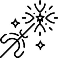 Isolated Rangoli and Sparkler Lines vector