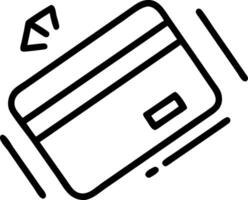 Levitating Credit Card and Payment Icons vector