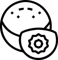 Macro of Bhai Dooj coconut offering vector