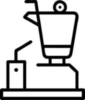 Modern Podium with Shopping Cart and Price Tag vector