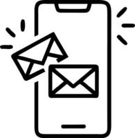 Phone with holographic Bhai Dooj envelope vector