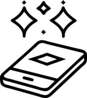Smartphone with Floating Rangoli Elements vector