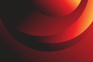 round circle abstract and modern dark red color gradient background template vector