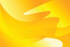 wave abstract and modern yellow color gradient background template vector