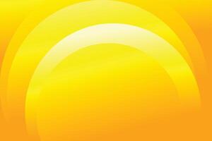 Abstract round circle yellow color gradient background template vector