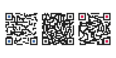 Scan QR code icon. Digital scanning qr code. QR code scan for smartphone. QR code for payment. Scan QR code symbol - stock . vector