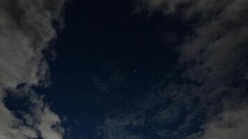 The night sky view with the stars full of the sky at night photo