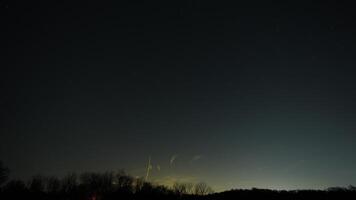 The night sky view with the stars full of the sky at night photo
