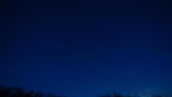 The night sky view with the stars full of the sky at night photo