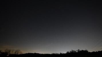 The night sky view with the stars full of the sky at night photo