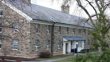 The beautiful campus view in the Ursinus college of the USA photo