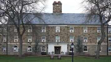 The beautiful campus view in the Ursinus college of the USA photo