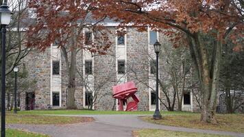 The beautiful campus view in the Ursinus college of the USA photo