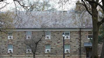 The beautiful campus view in the Ursinus college of the USA photo