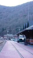The train station view located in the Jim Thrope of the USA photo